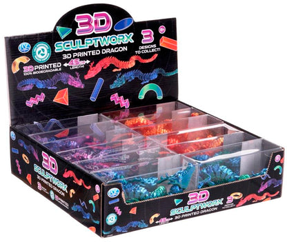 Sculptworx - 3D Printed Dragon Fidget Toy