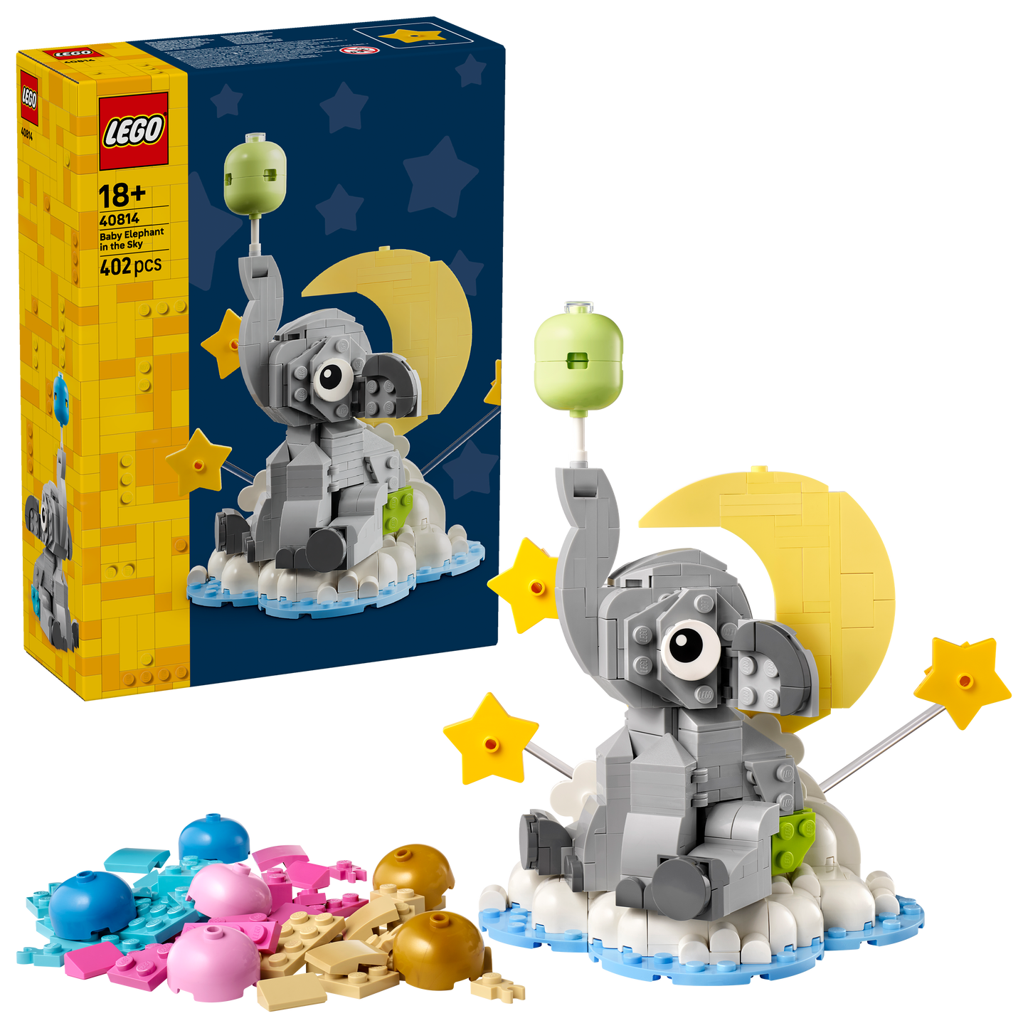 LEGO Classic - Baby Elephant In The Sky (40814)