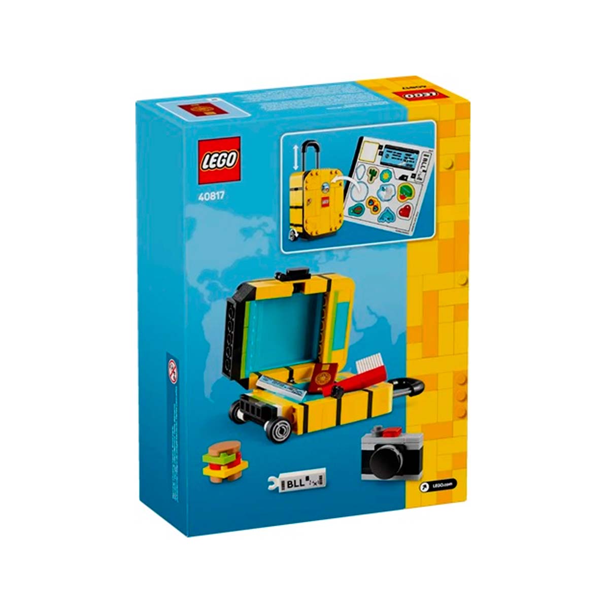 LEGO - Yellow Travel Suitcase (40817)