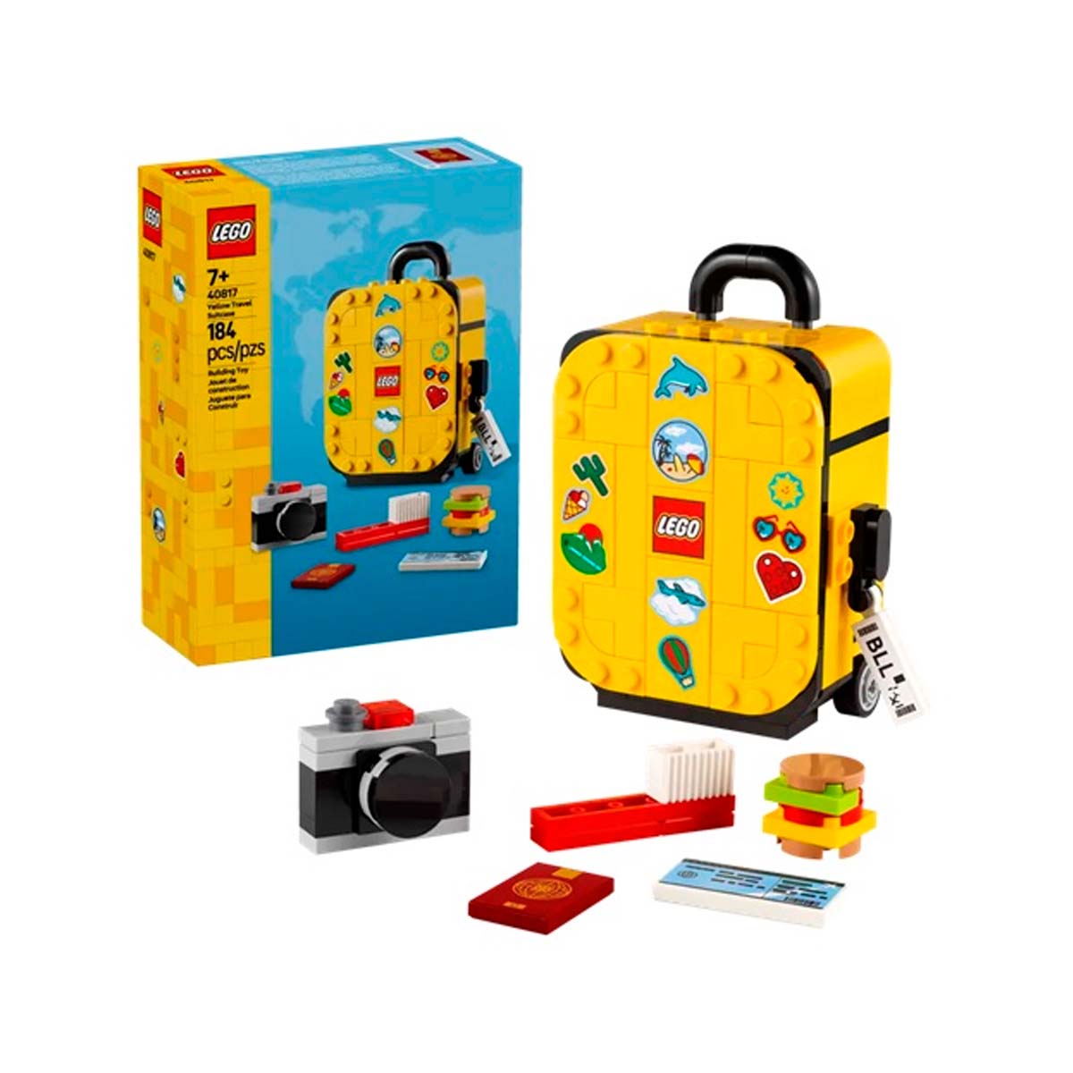 LEGO - Yellow Travel Suitcase (40817)
