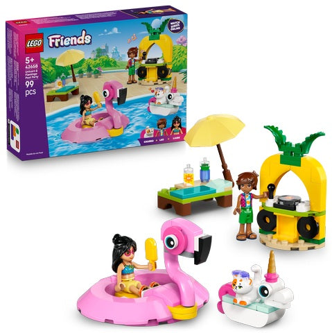 LEGO Friends - Unicorn & Flamingo Pool Party (42658)
