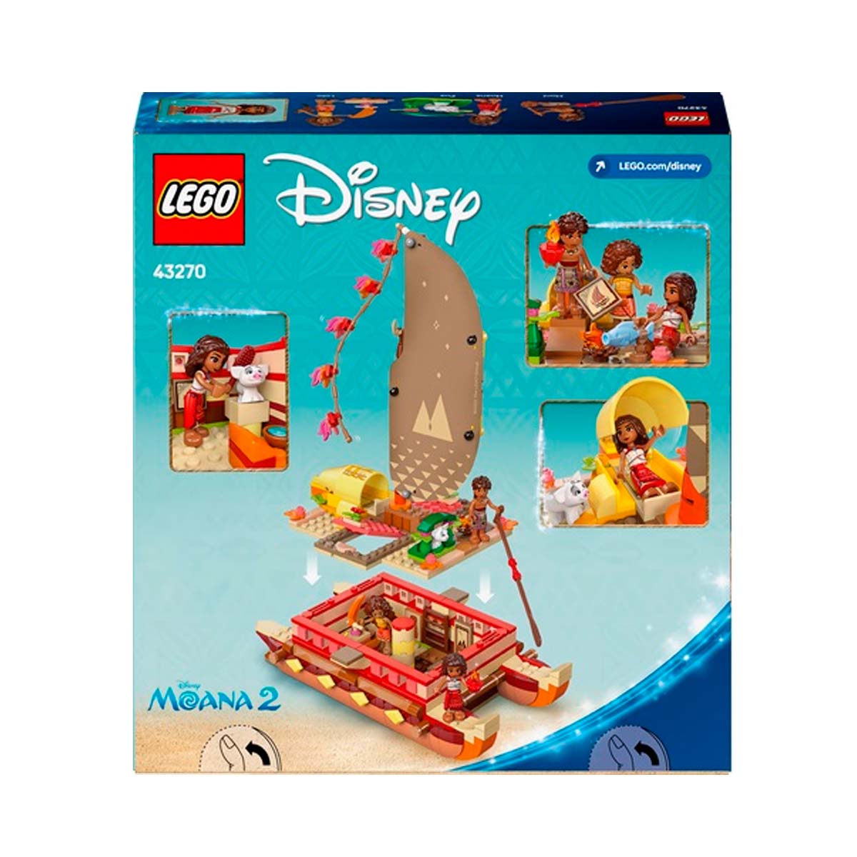 LEGO Disney - Moana Adventure Canoe (43270)