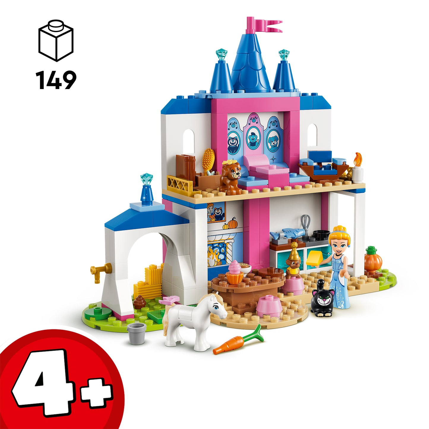 LEGO Disney - Cinderella Animal Frends Castle (43283)