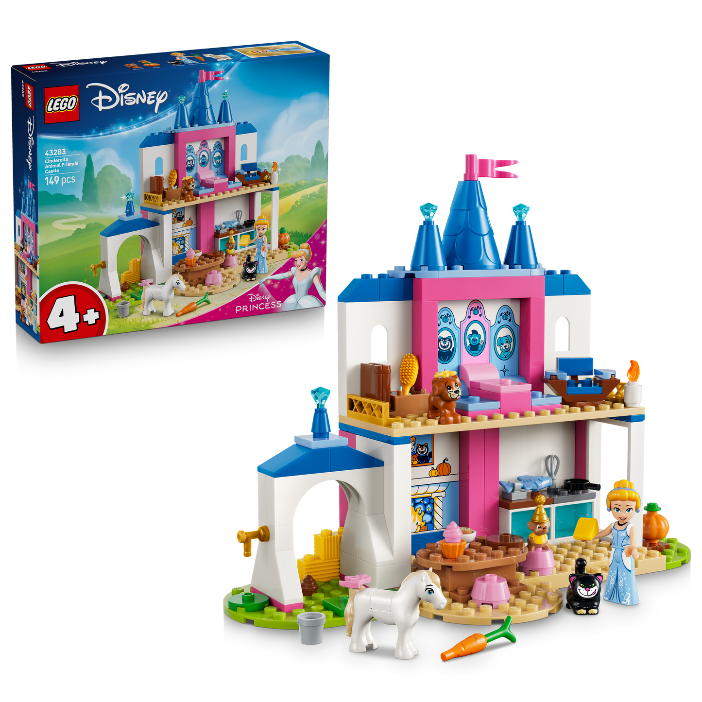 LEGO Disney - Cinderella Animal Frends Castle (43283)