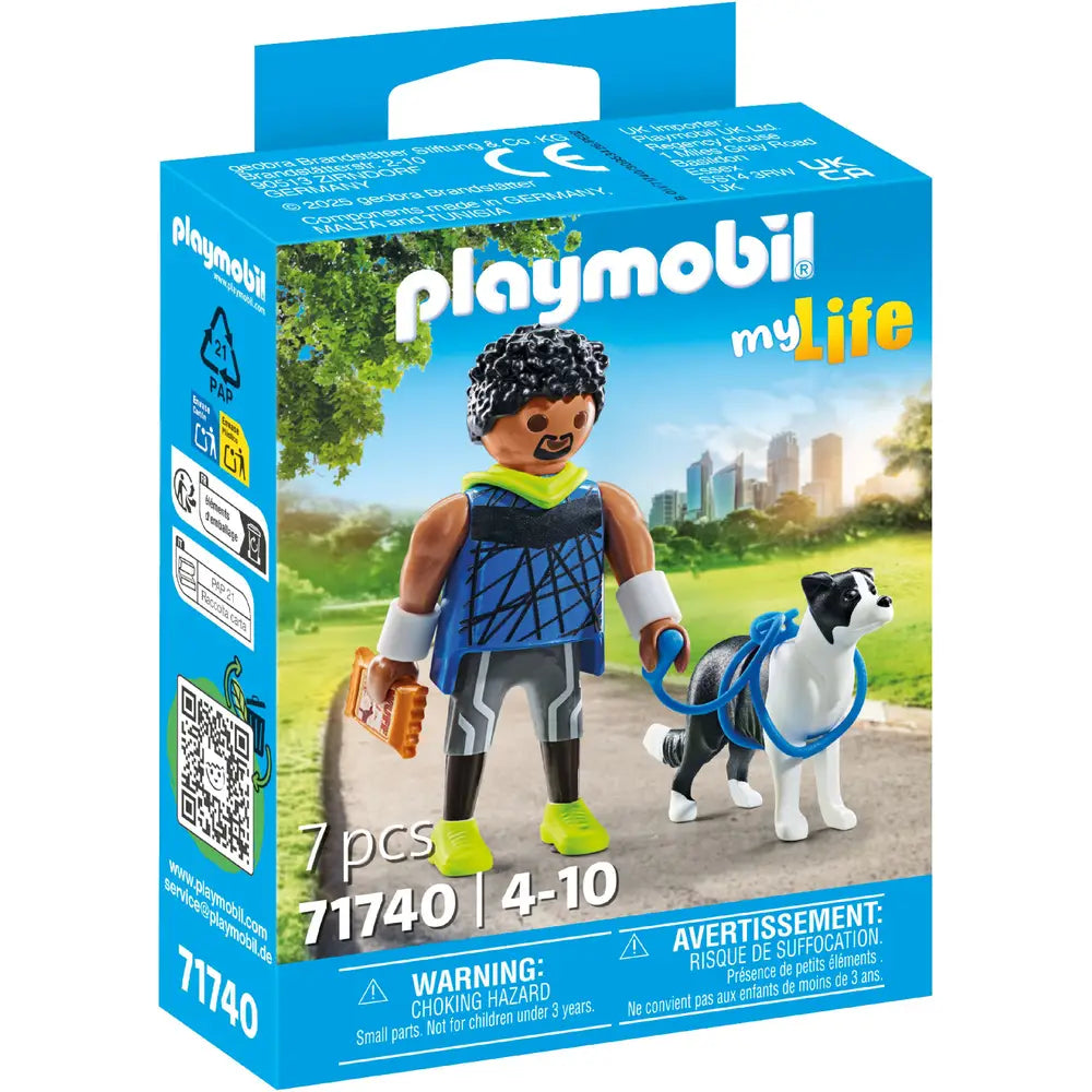 Playmobil - Jogger with Border Collie