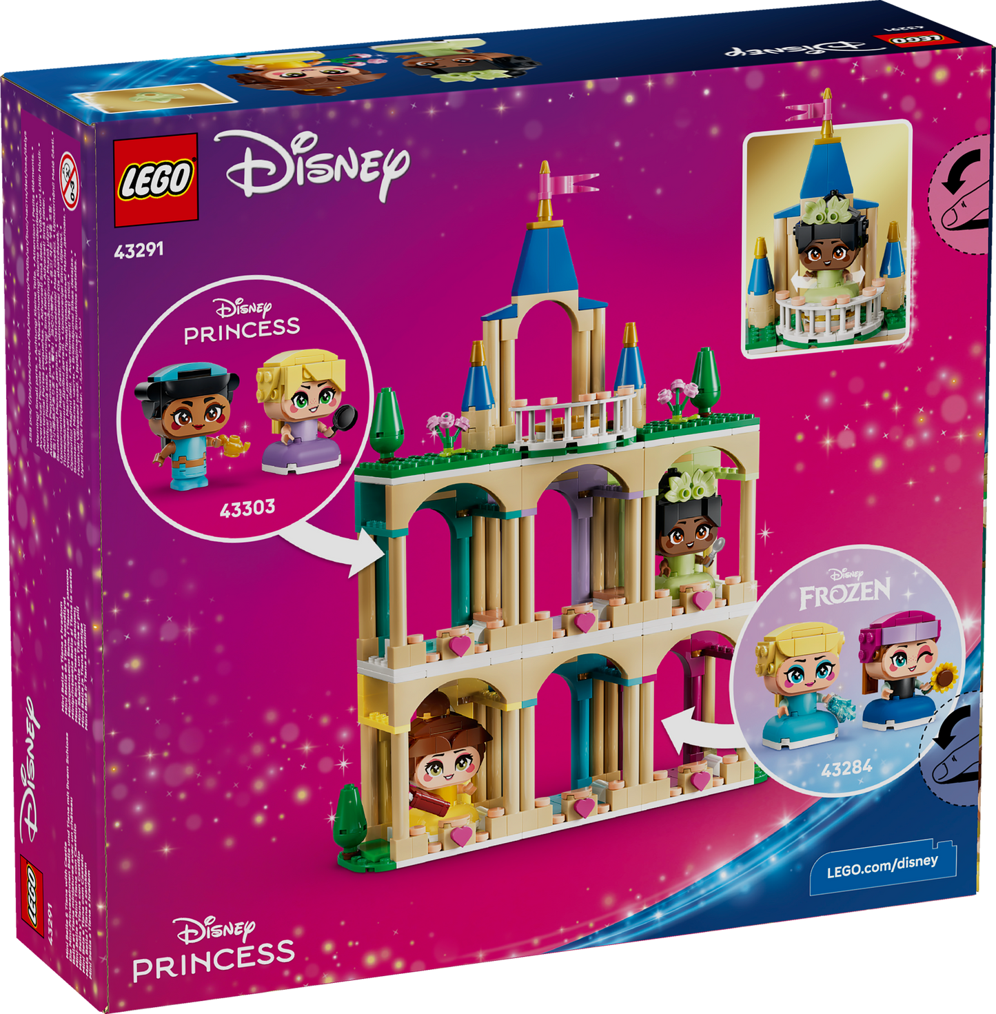 LEGO Disney - Mini Belle and Tiana with Castle (43291)
