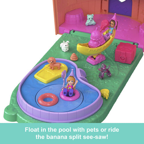 Polly Pocket - Micro Dolls & Large Gelato House Playset