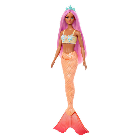 Barbie - Mermaid Doll - Soft Orange Tail