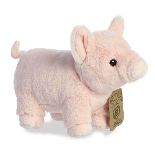 Eco Nation Animal Plush - Pig