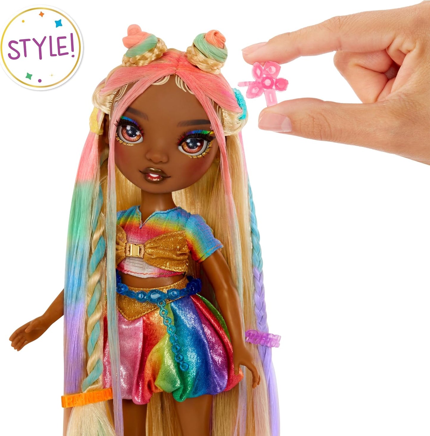 Rainbow High - Hair Chalk & Style Meline