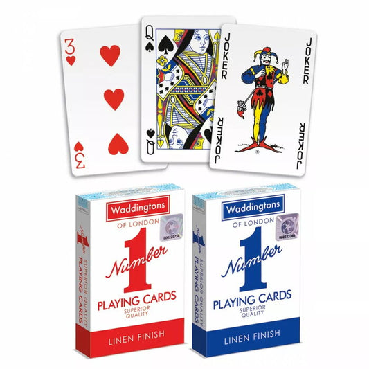 Number 1 Playing Cards - Waddingtons