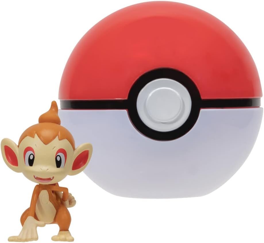 Pokemon Clip N Go - Chimchar & Pokeball