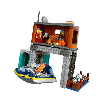 LEGO City - Police Speedboat & Crooks Hideout (60417)