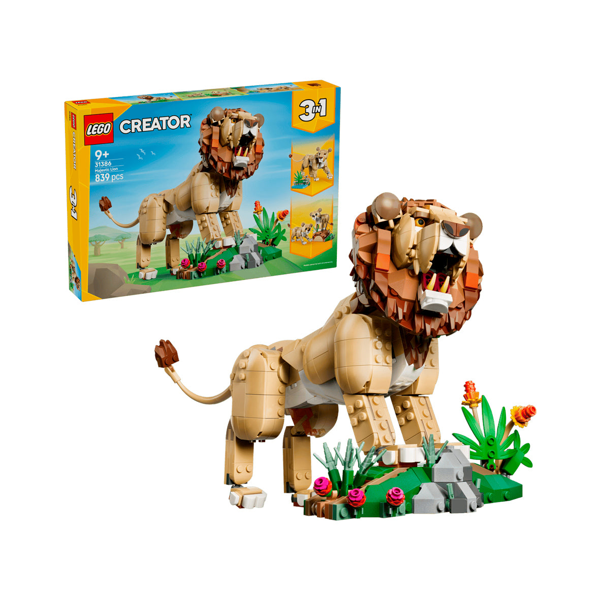 LEGO Creator - Wild Animals Majestic Lion (31386)