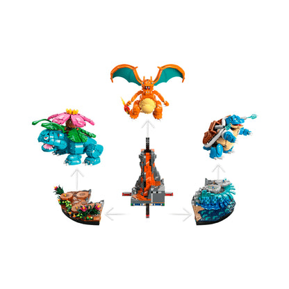 LEGO Pokemon - Venusaur, Charizard and Blastoise (72153)