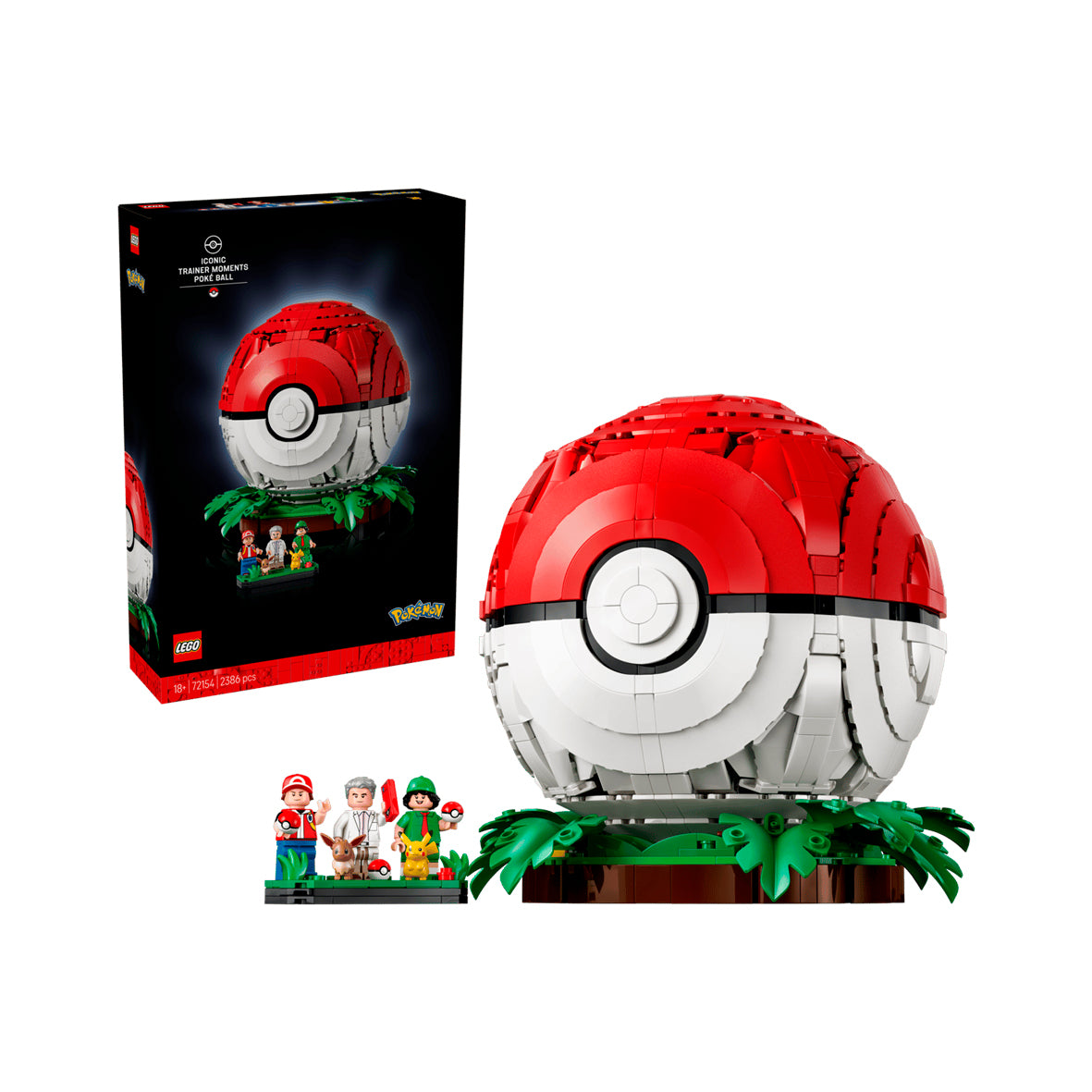 LEGO Pokemon - Iconic Trainer Moments Poke Ball (72154)