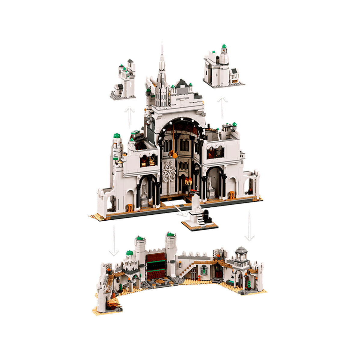 LEGO Icons - The Lord Of The ring - Minas Tirith (11377)