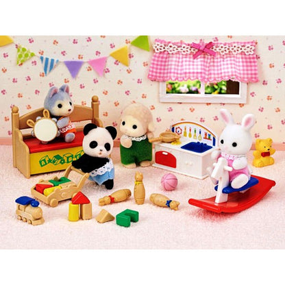 Sylvanian Families - Baby´s Toy Box - Snow Rabbit & Panda Baby