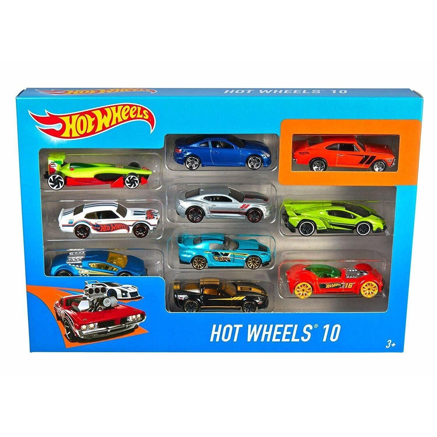 Hot Wheels - 10 Car Pack Set