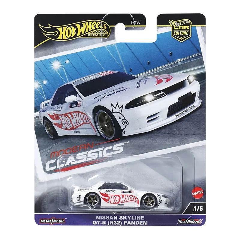 Hot Wheels Premium - Nissan Skyline GT-R (R32) Pandem