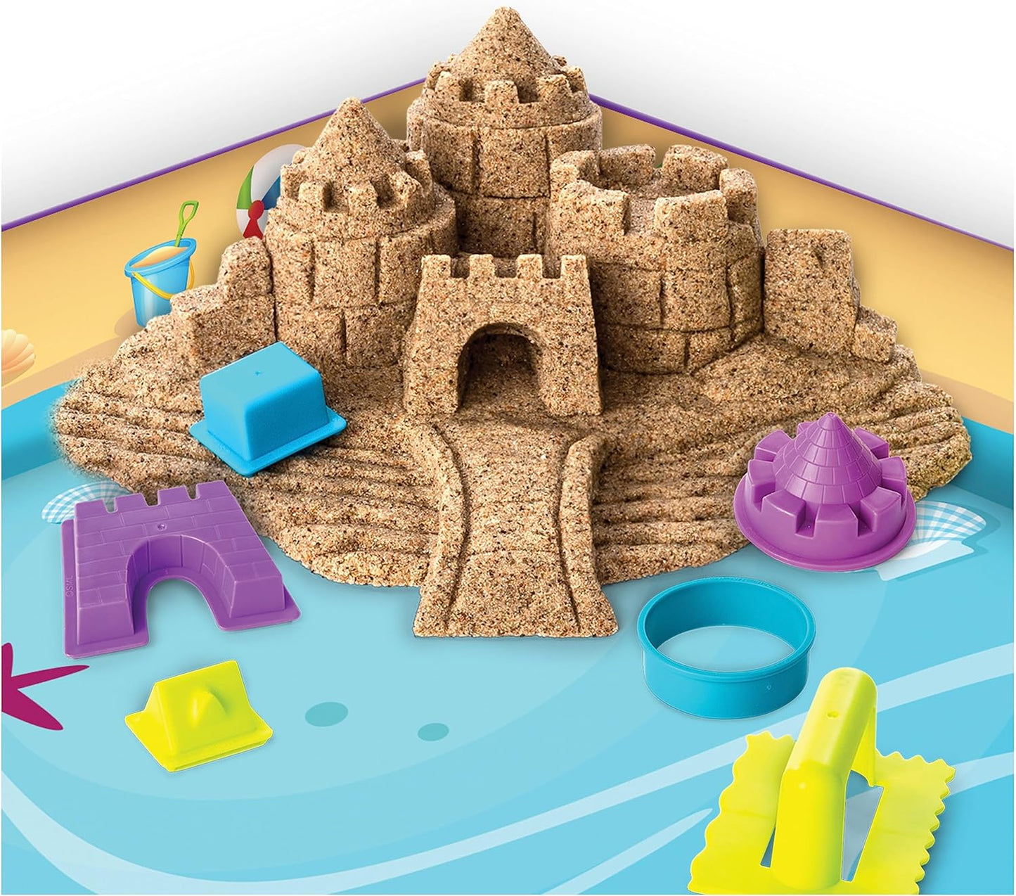 Kinetic Sand - Beach Day Fun Kit