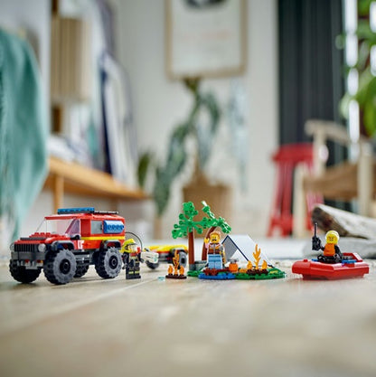 LEGO City - Fire Truck with Rescue Boat (60412)