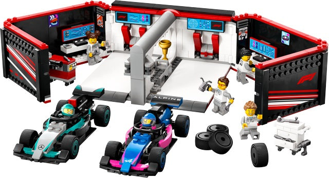 Lego City - Garage & Mercedes-AMG & Alpine Cars (60444)