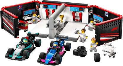 Lego City - Garage & Mercedes-AMG & Alpine Cars (60444)