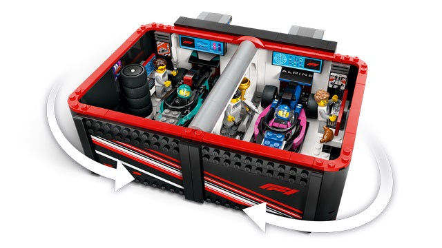 Lego City - Garage & Mercedes-AMG & Alpine Cars (60444)