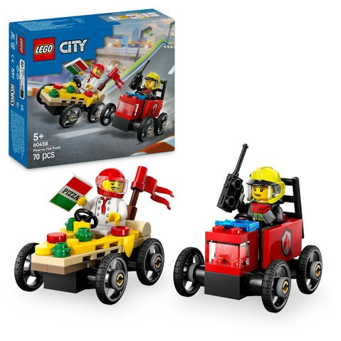 Lego City - Pizza VS Fire Race (60458)