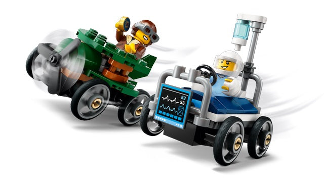 LEGO City - Airplane VS. Hospital Bed Race (60459)