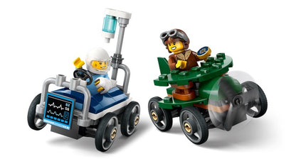 LEGO City - Airplane VS. Hospital Bed Race (60459)