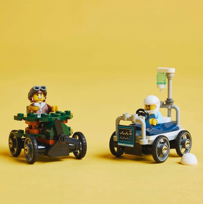 LEGO City - Airplane VS. Hospital Bed Race (60459)