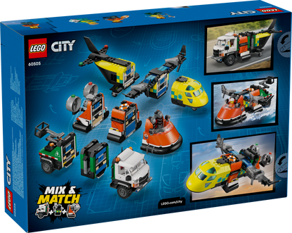 LEGO City - Airplane, Service Truck and Hovercraft Remix (60505)