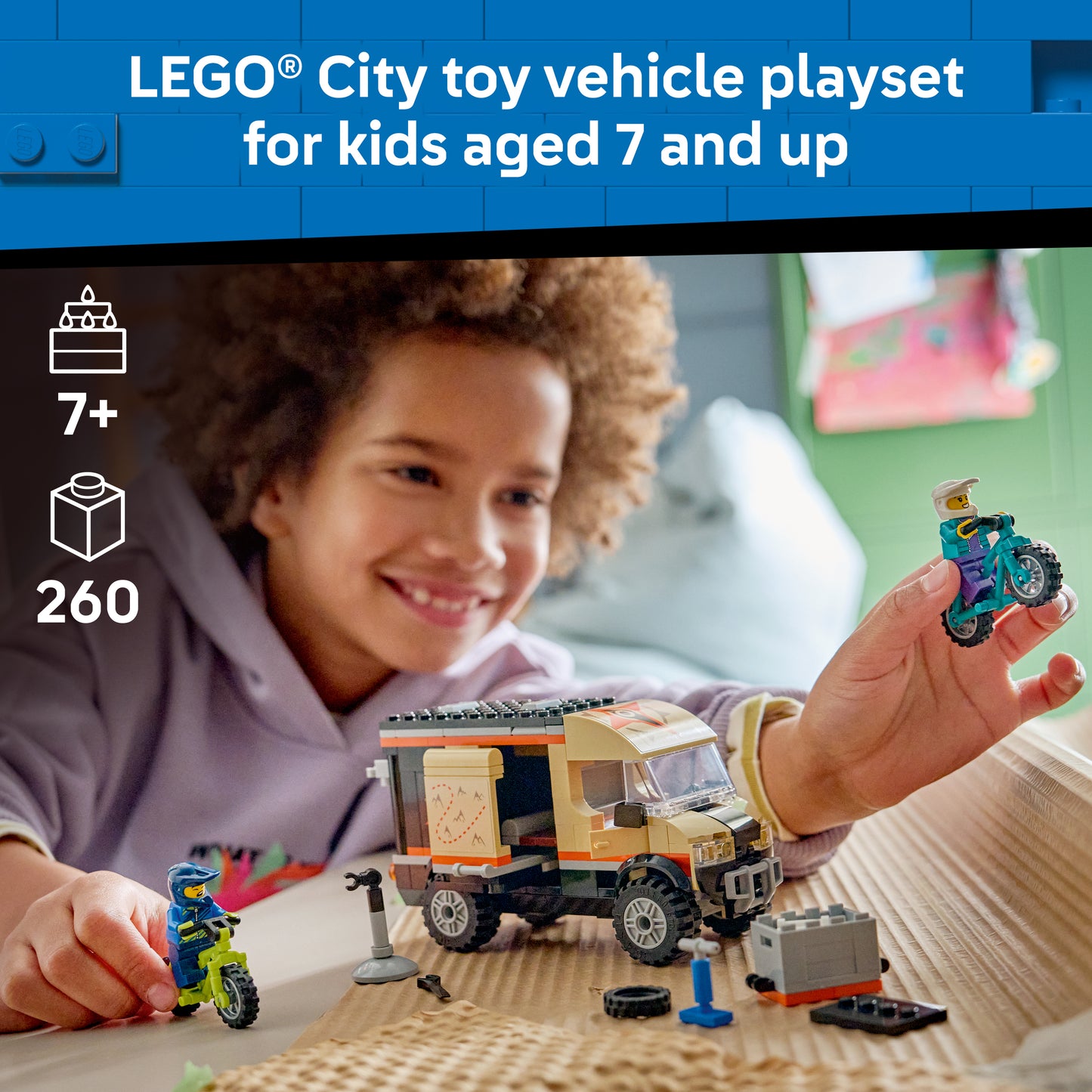 LEGO City - Mountain Bike Adventure Van (60512)