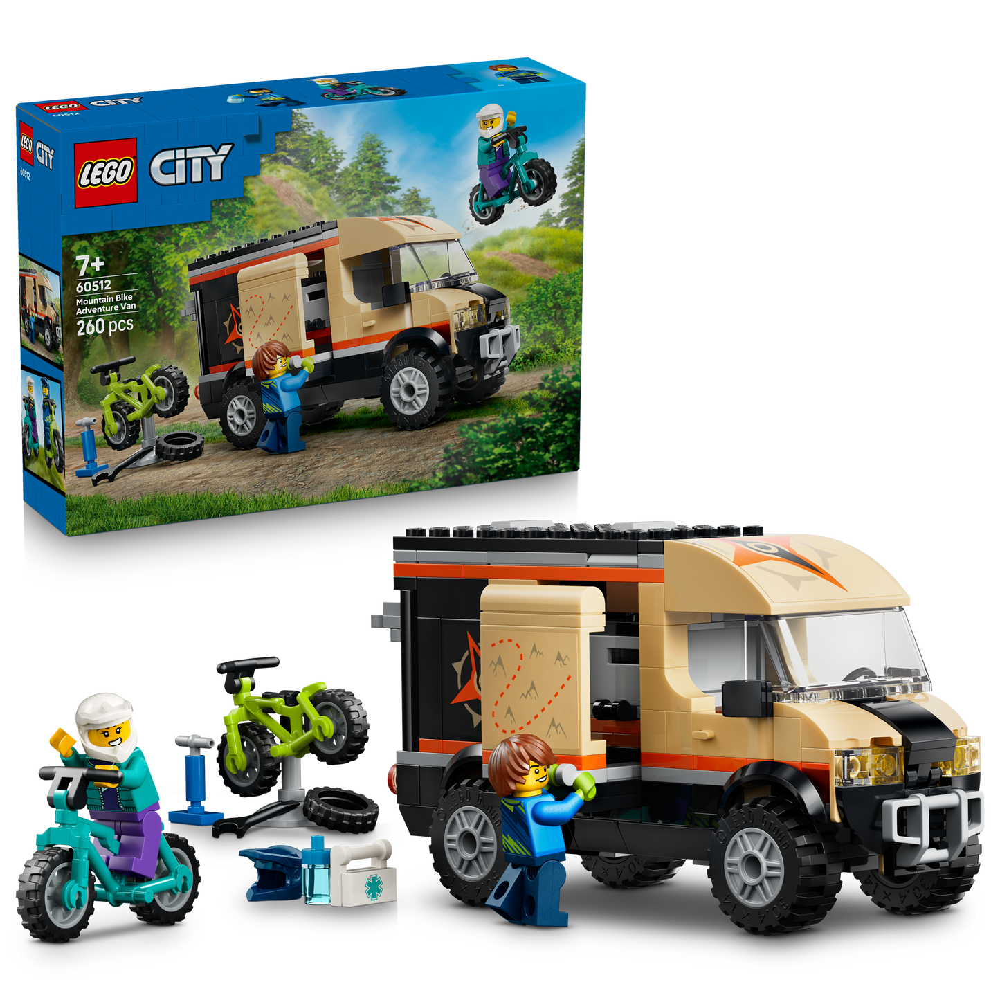 LEGO City - Mountain Bike Adventure Van (60512)