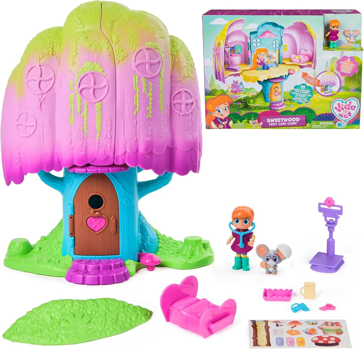 Vida The Vet - Vet Clinic Treehouse Playset