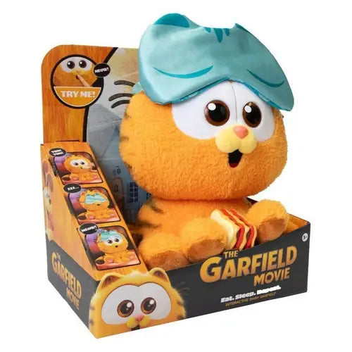 Garfield Movie - Baby Garfield Feature Plush with Sound