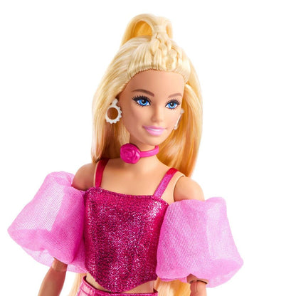 Barbie - Deluxe Style - Metallic Pink Outfit with Corset Top