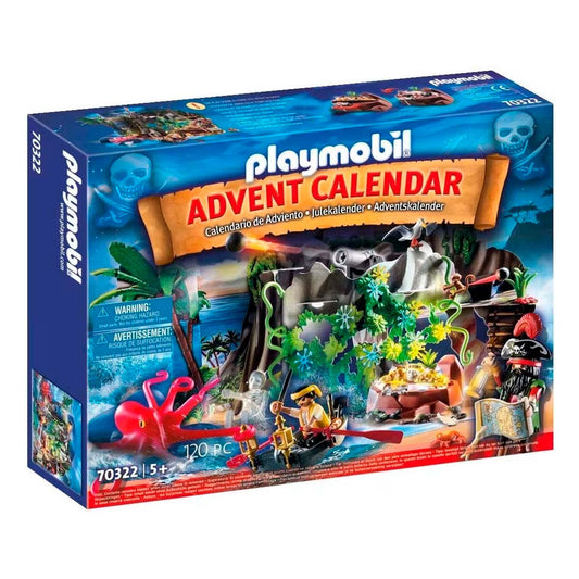 Playmobil - Advent Calendar Treasure Hunt Pirates (70322)