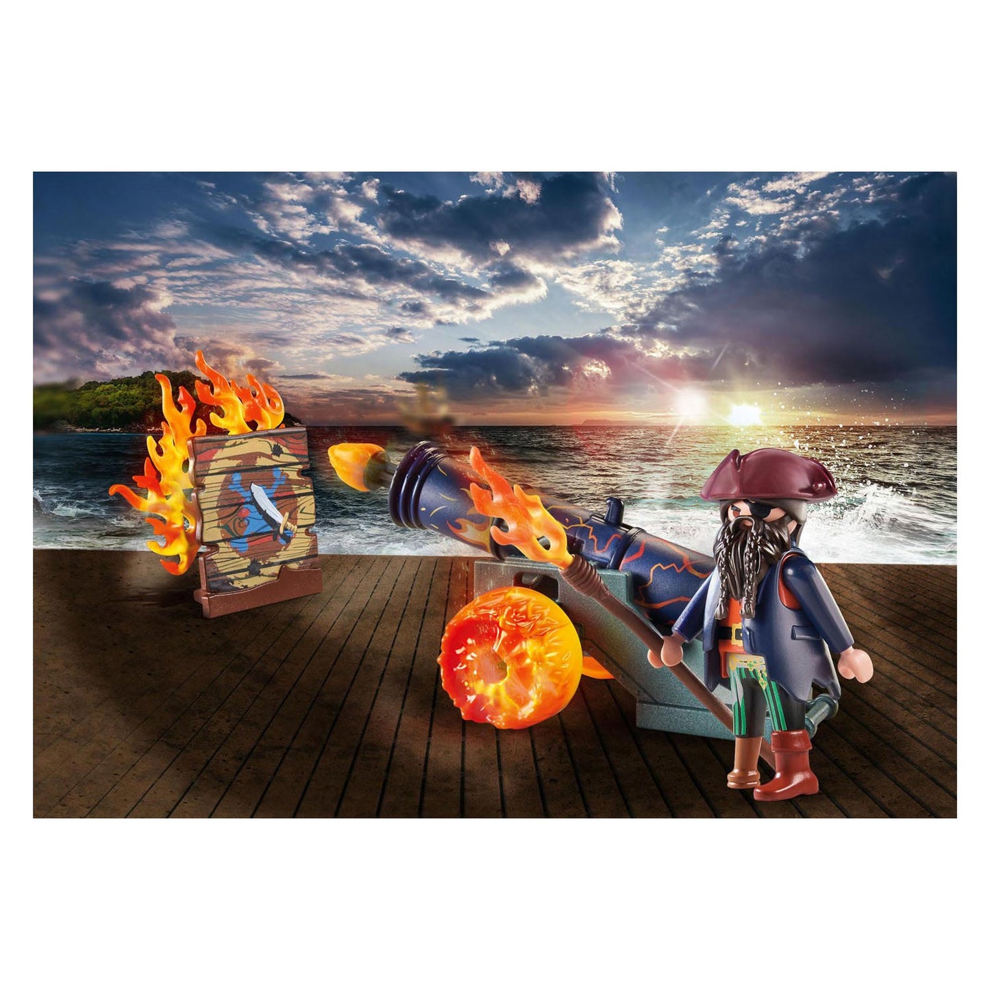 Playmobil Pirates -Pirate with cannon (71189)