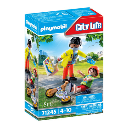 Playmobil City Life - Paramedic With Patient (71245)
