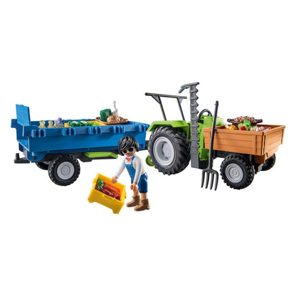 Playmobil - Country Tractor with Trailer