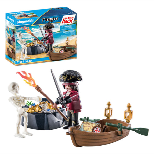 Playmobil Pirate - Pirate with Rowing Boat (71254)