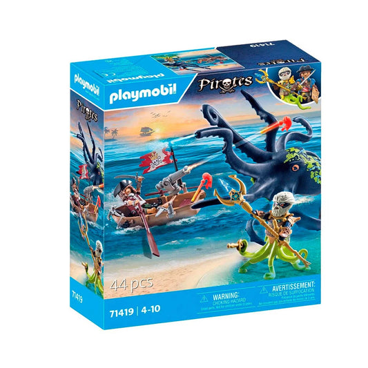 Playmobil Pirates - Battle With The Giant Octopus (71419)