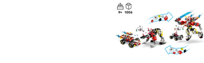 LEGO Dreamzzz - Cooper's Tiger Mech and Zero's Hot Rod Car (71497)