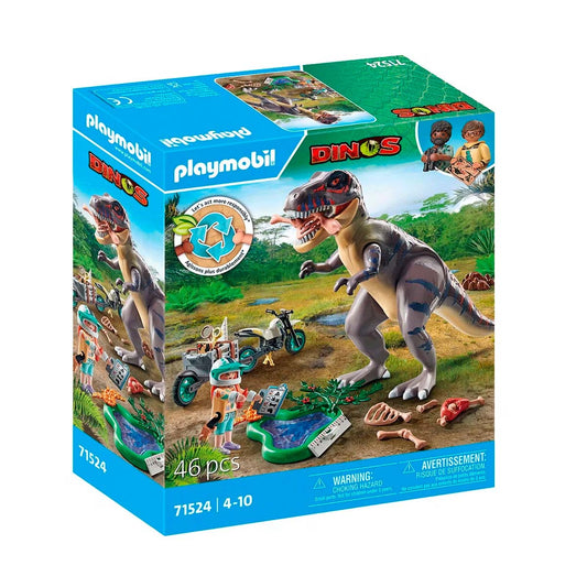Playmobil Dinos - T-Rex Trace And Tracker (71524)