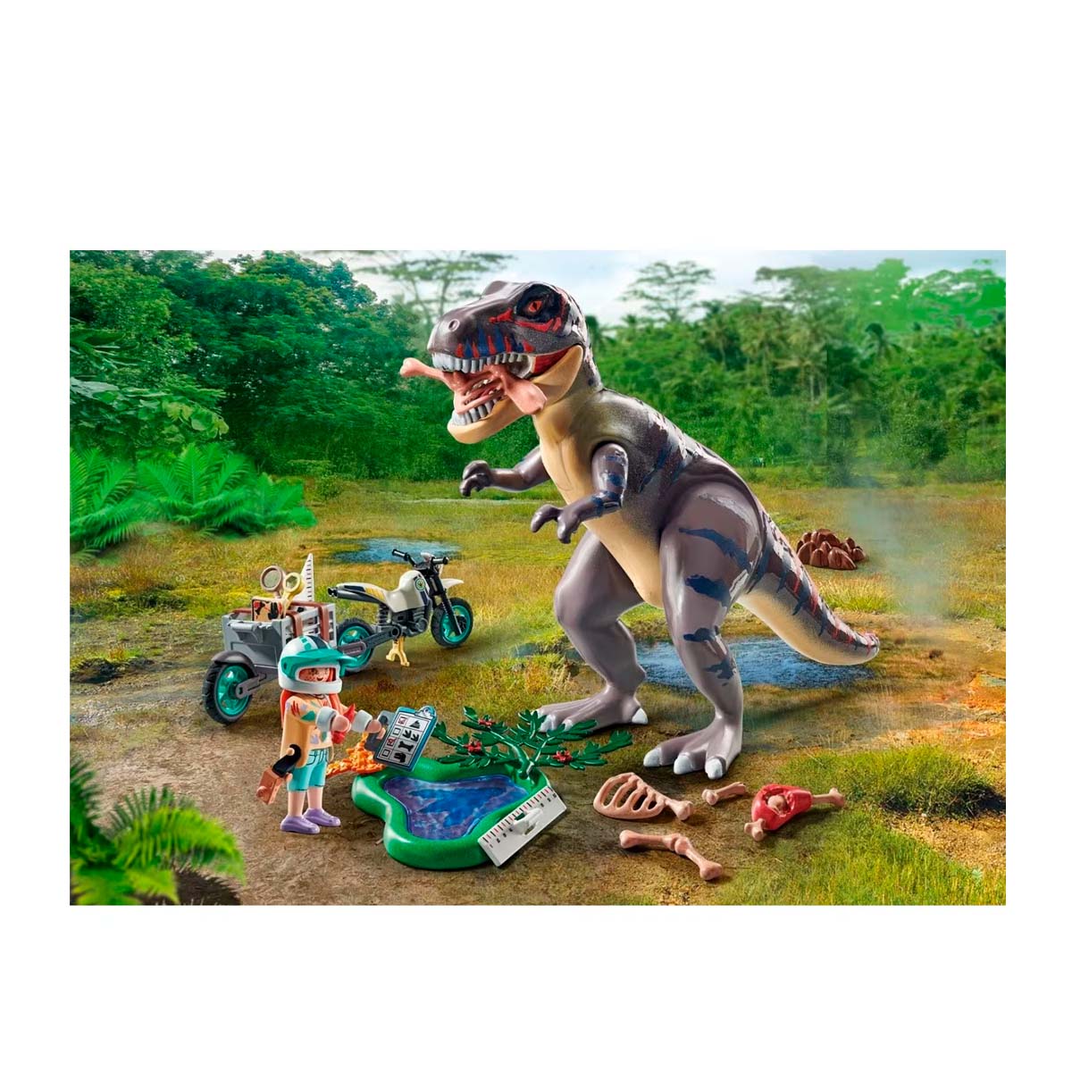 Playmobil Dinos - T-Rex Trace And Tracker (71524)