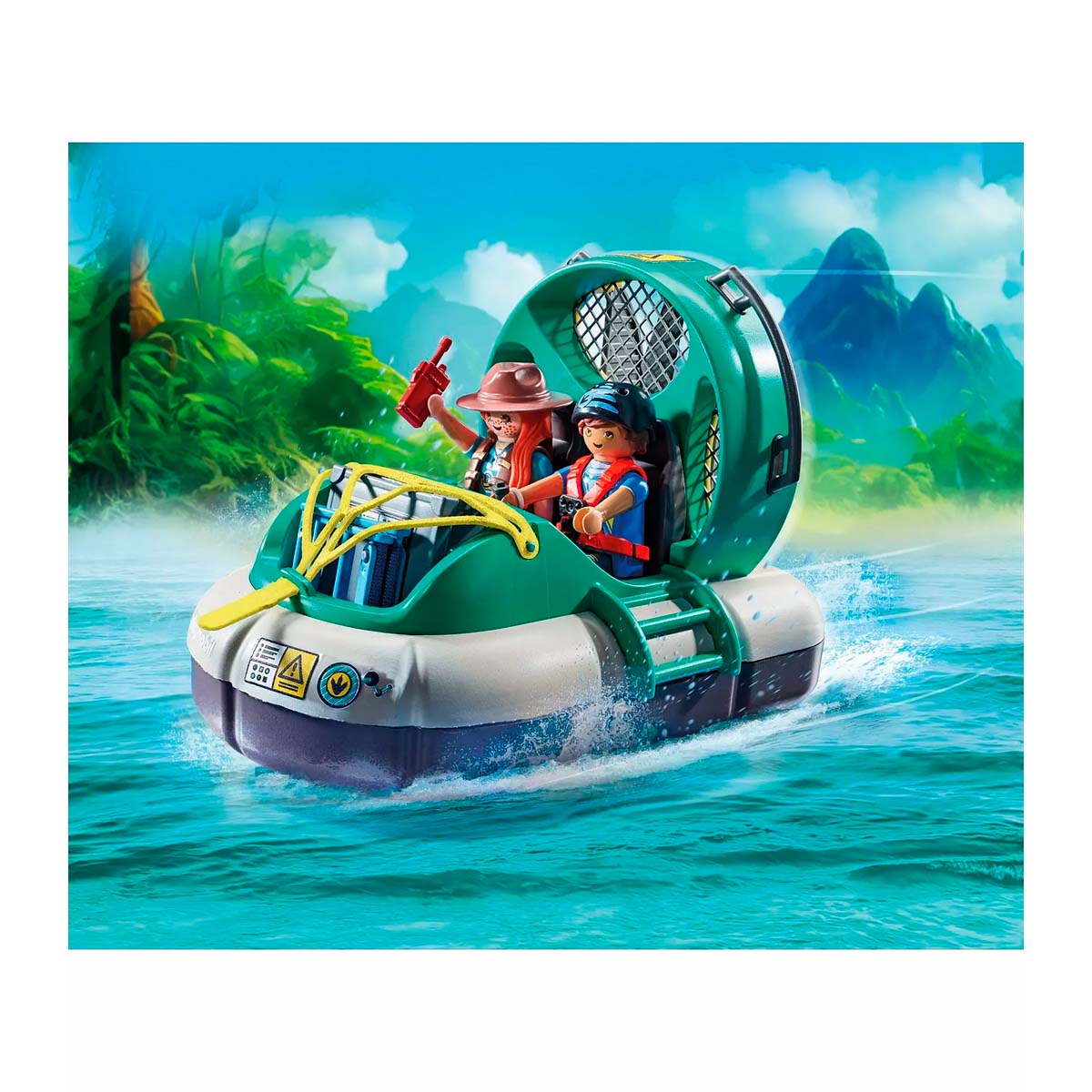 Playmobil Dinos - Brachiosaurus With Hovercraft (71819)