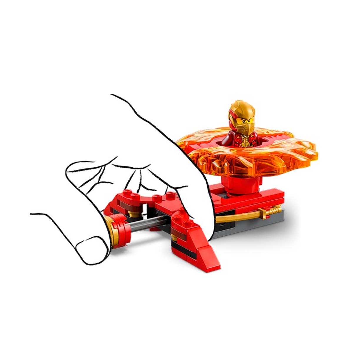 LEGO Ninjago - Kai's Dragon Spinjitzu Spinner (71823)
